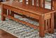 A-America® Laurelhurst Mission Oak Storage Dining Bench-0