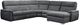 Elran Art IV 5-Piece Gray Reclining Sectional-0