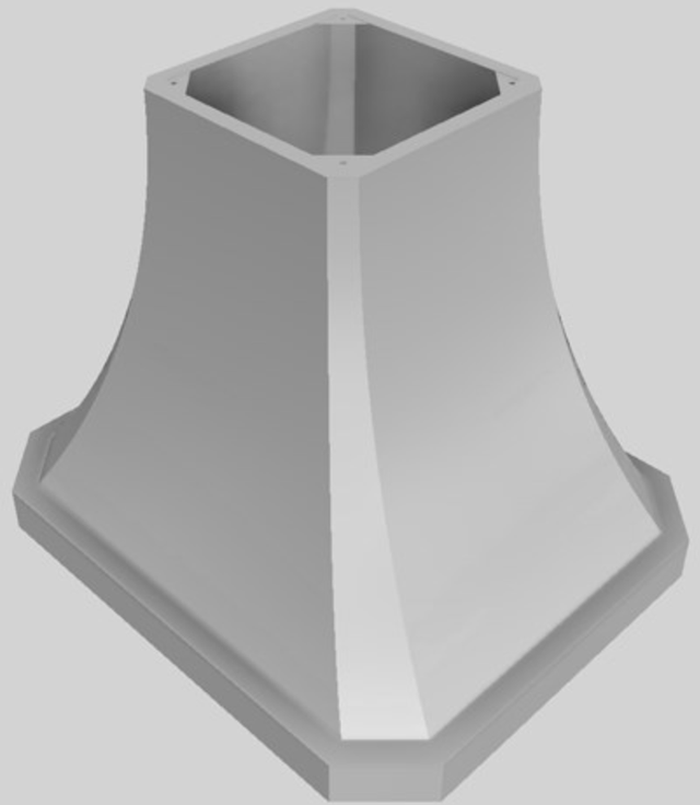 Vent-A-Hood® Designer Series 36" Stainless Steel Island Range Hood-3