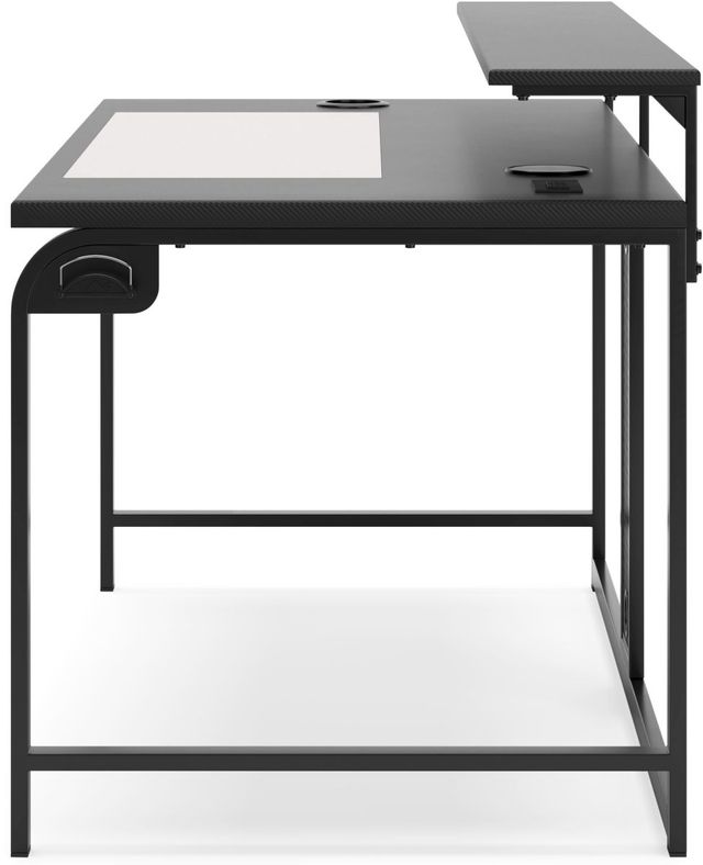 Signature Design by Ashley® Lynxtyn Black Office Desk-2