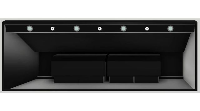 Vent-A-Hood® 66" Black Wall Hood-3