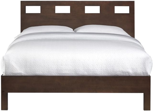 Modus Furniture Riva Chocolate Brown Queen Platform Bed-2