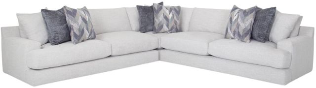 Franklin™ Alistair 3-Piece Cotton Sectional with Chaise-0