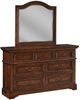 American Woodcrafters 7800 Stonebrook 5-Piece Tabacco Queen Bedroom Set-3