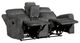 Homelegance® Muncie Brownish Gray Double Manual Reclining Loveseat with Center Console-4
