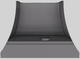 Vent-A-Hood® Designer Series 42" Gunsmoke Wall Mounted Range Hood-3