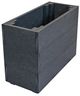 C R Plastics Modern Greystone Rectangle Planter-0