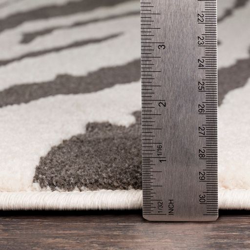 Surya Bahar Charcoal/Beige 5'x7' Area Rug-2