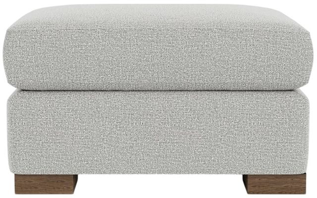 Flexsteel® Bryant Silver Glacier Ottoman-1