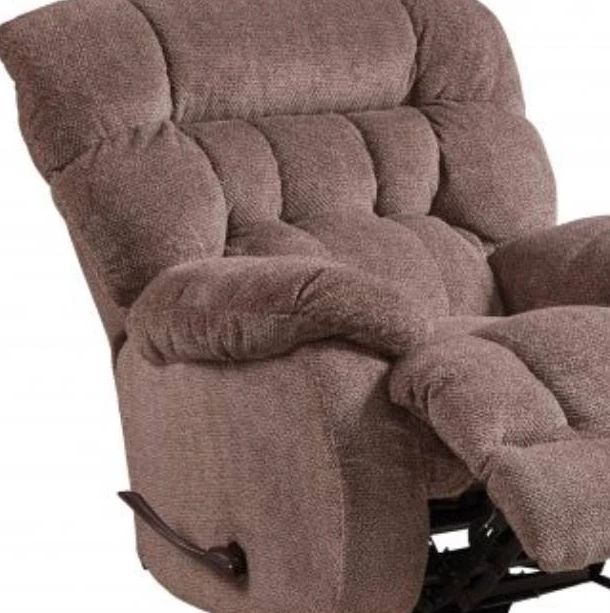 American Wholesale Furniture Daly Chateau Manual Swivel Recliner-1