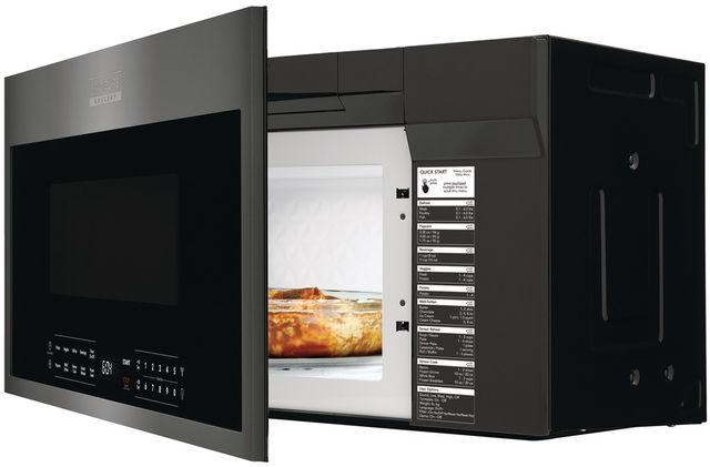 Frigidaire Gallery® 1.9 Cu. Ft. Smudge-Proof® Black Stainless Steel Over The Range Microwave-4