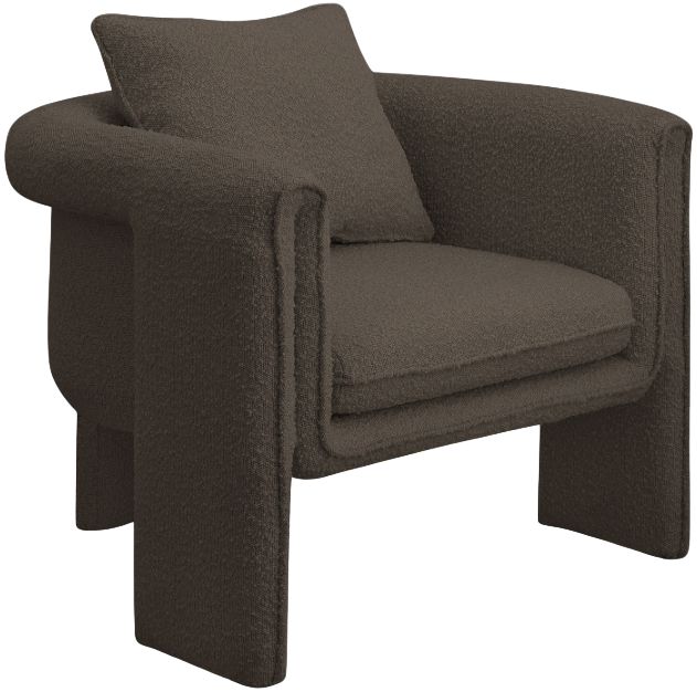 Meridian Furniture Stylus Brown Accent Chair-0