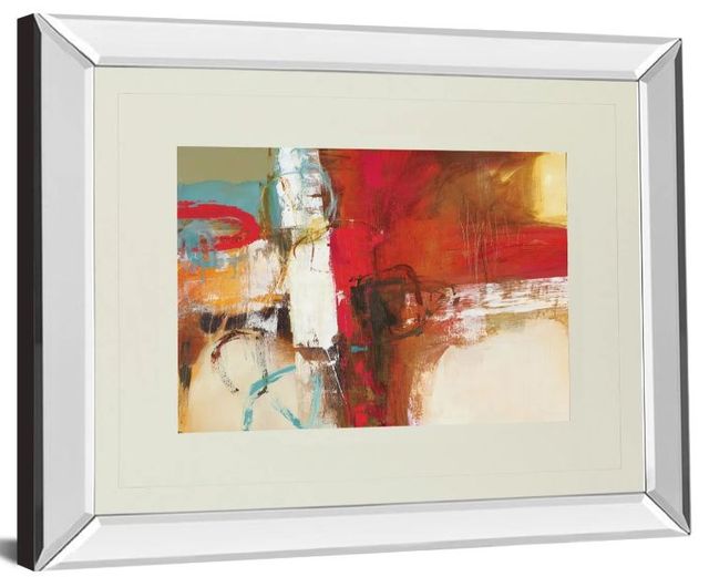Classy Art Woven by Natasha Barnes Mirror Framed Wall Art-1