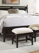 aspenhome® Sutton French Roast Queen Panel Bed-2