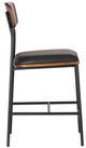 Powell® Telaco Black/Espresso Counter Stool-3