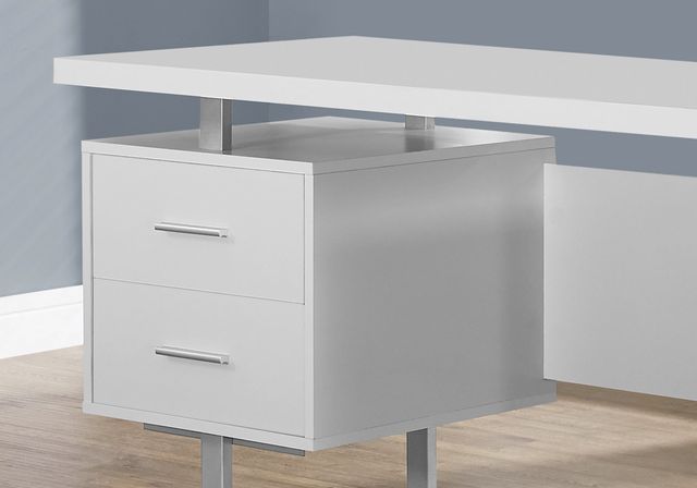 Monarch Specialties Inc. White 60" Computer Desk-2