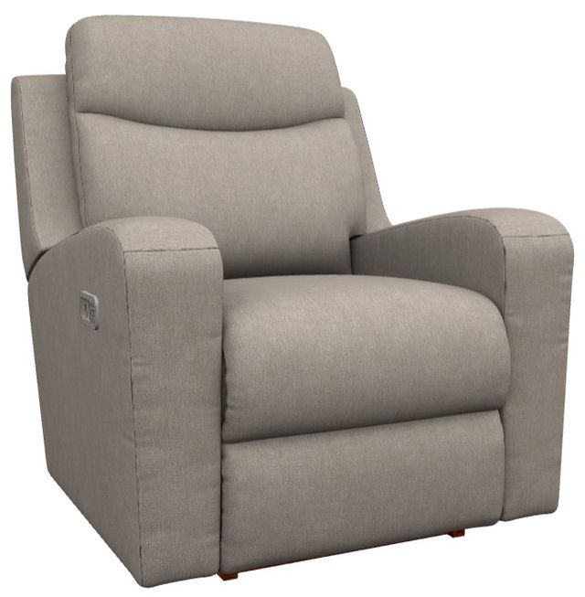 La-Z-Boy® Emmons Ivory Power Rocking Recliner with Headrest-0