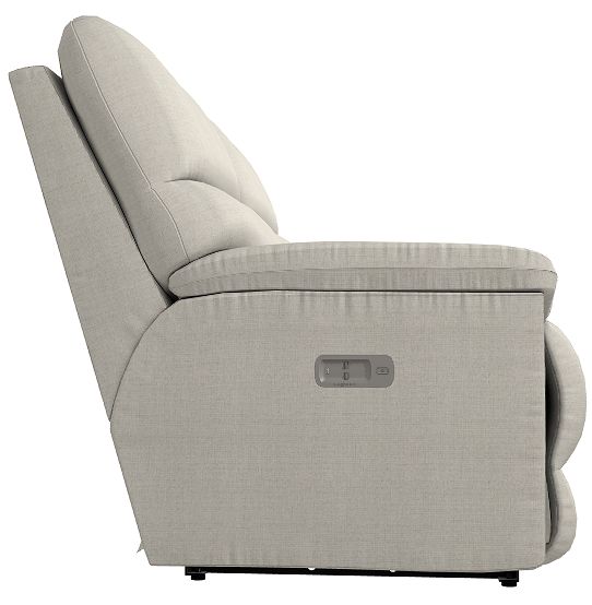 La-Z-Boy® Brooks Sugar Power Reclining Loveseat with Headrest-3