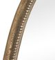 Uttermost® Ellis Antique Brass Beaded Oval Mirror-5