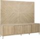aspenhome® Maddox Biscotti 80" TV Console with Backer-0