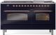Ilve® Nostalgie II Series 60" Midnight Blue Pro Style Dual Fuel Range-0