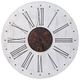 YHD Black/Off-White Scandinavian Wall Clock-0