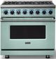Viking® 7 Series 36" Splash Pro Style Dual Fuel Range-3