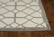 KAS Rugs Lucia Ivory/Gray Scope 5'x8' Area Rug-1