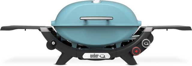 Weber® Q 2800N+ 2-Burner Sky Blue Tabletop Liquid Propane Gas Grill