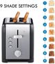 Kenmore® 2 Slice Black and Stainless Steel Toaster-3
