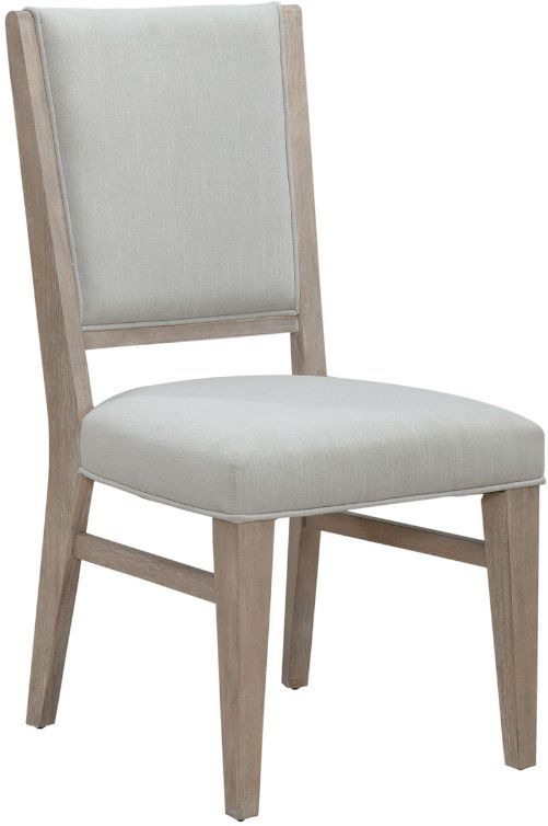 Liberty Furniture Brentwood Place 7-Piece Sandstone/Taupe Pedestal Dining Set-2