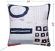 Stylecraft Norman Wyatt Home Black/White Geometric Designer Pillow-2