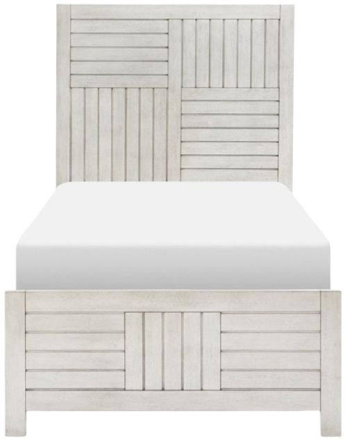 Legacy Classic Summer Camp Stone Path Gray Youth Twin Panel Bed-1