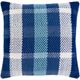 Surya Jacobean Dark Blue 20"x20" Toss Pillow with Polyester Insert-0