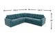 Drew & Jonathan Home ModularOne New Horizon 5-Piece Teal Modular Sectional-2