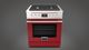 Fulgor® Milano 29.75" Glossy Red Replacement Door Kit-4