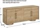 Uttermost® Evanston Natural Oak 4-Door Cabinet-5