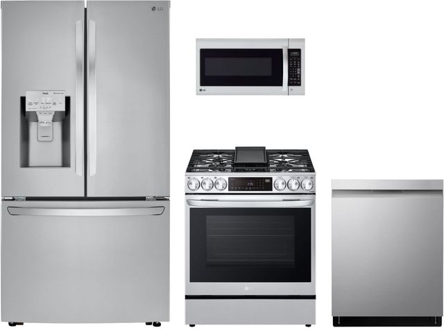 LG 4 Piece Stainless Steel Kitchen Package-0