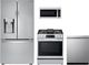 LG 4 Piece Stainless Steel Kitchen Package-0