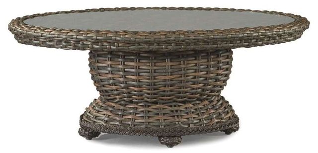 Lane Venture® South Hampton Tuscan Brown Oval Cocktail Table-0