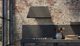 Faber Chloe 28" Painted Black Wall Mounted Range Hood-2