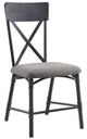 ACME Furniture Edina 2-Piece Oak/Sandy Black Side Chair-0