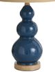 Stylecraft Blue Glass Table Lamp-2