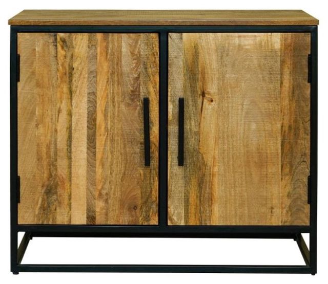Jaipur Furniture Industrial Sawn 2-Door Sideboard-1