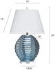 Stylecraft Kozen Blue Table Lamp-2