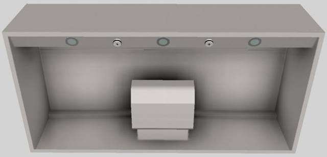 Vent-A-Hood® 48" Stainless Steel Wall Mounted Range Hood-3