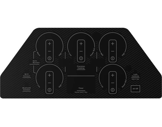 GE Profile™ 36" Black Electric Cooktop-3