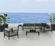 CabanaCoast® Customizable Tate Aluminum/Natural Fiber Outdoor Deep Seating-4