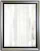Stylecraft Black/Silver Beveled Framed Wall Mirror-0