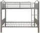 ACME Furniture Cayelynn Silver Full Over Full Bunk Bed-3